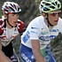 Andy Schleck behind Roman Kreuziger during stage 3 of Paris-Nice 2007
